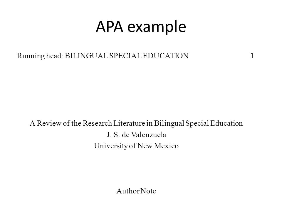 APA Citation Style Guide